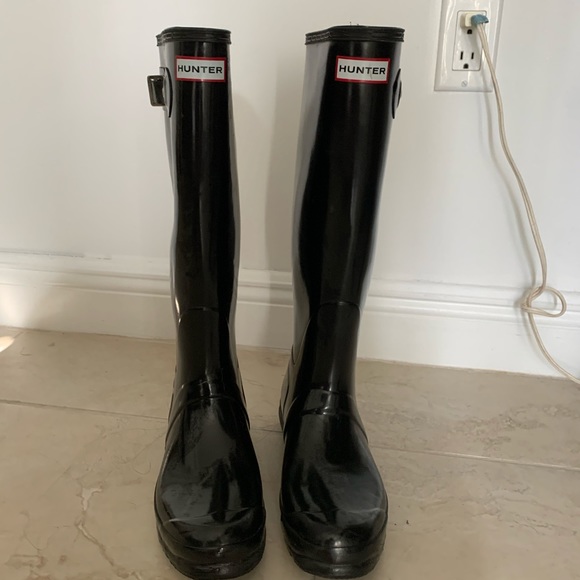 Hunter Women's Original Tall Rain Boots - Picture 2 of 4